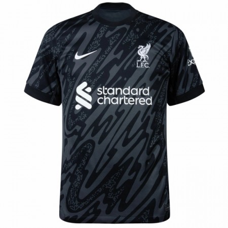 Camisola Liverpool Guarda Redes 2024-25 Preta Manga Curta